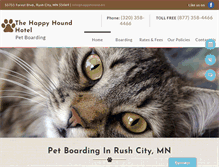 Tablet Screenshot of happyhound.biz